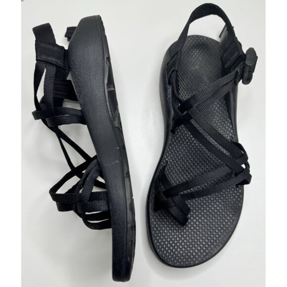 Chaco Women's ZX/2 Classic Strappy Sandals Black J1105492 Size 11 - Picture 3 of 16